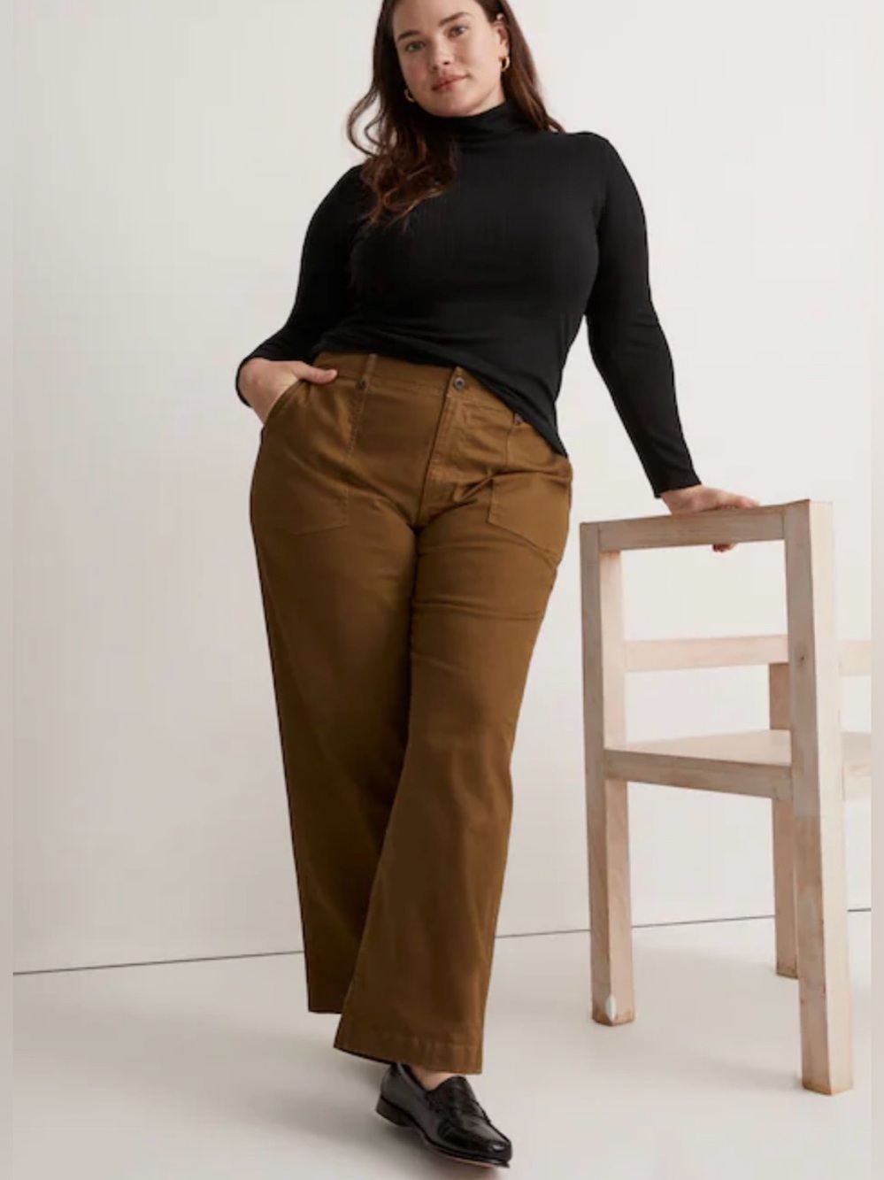 Madewell The Perfect Vintage Wide-Leg Pant: Utility Edition